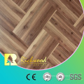 12.3mm HDF AC4 Roble Teca Madera Waxe3d Filo laminado Suelo de madera